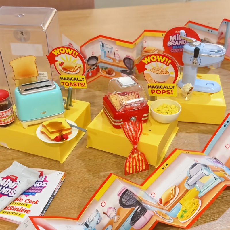 Kids Toys Kitchen - ชุดของเล่นครัวจิ๋ว Zuru ของแท้ รุ่นใหม่ ชุดทำอาหารเสมือนจริง พร้อมเครื่องทำขนมปัง