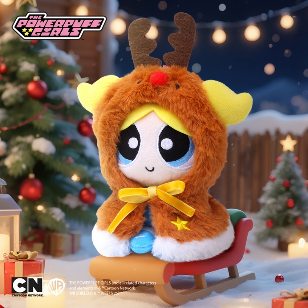 Kids Toys Resale - พวงกุญแจตุ๊กตาแท้ The Powerpuff Girls บลอสซัม บับเบิ้ล