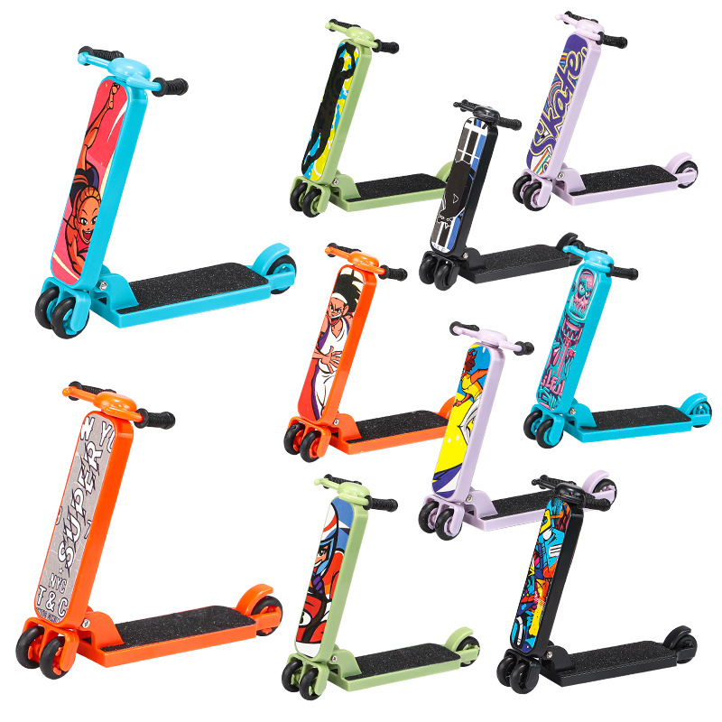 Kids Toys Scooter - ใหม่ Fidget ของเล่นจําลองความคิดสร้างสรรค์ Mini Finger Scooter