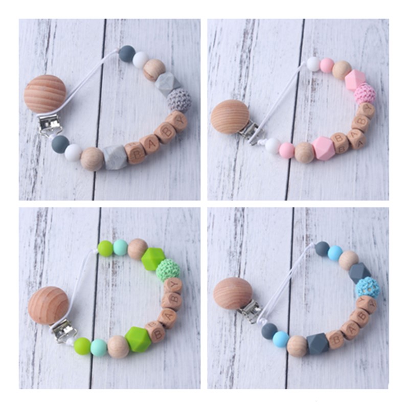 Kids Toys New Born - ใหม่ Baby Pacifier คลิปส่วนบุคคลชื่อ Teethers ของเล่น