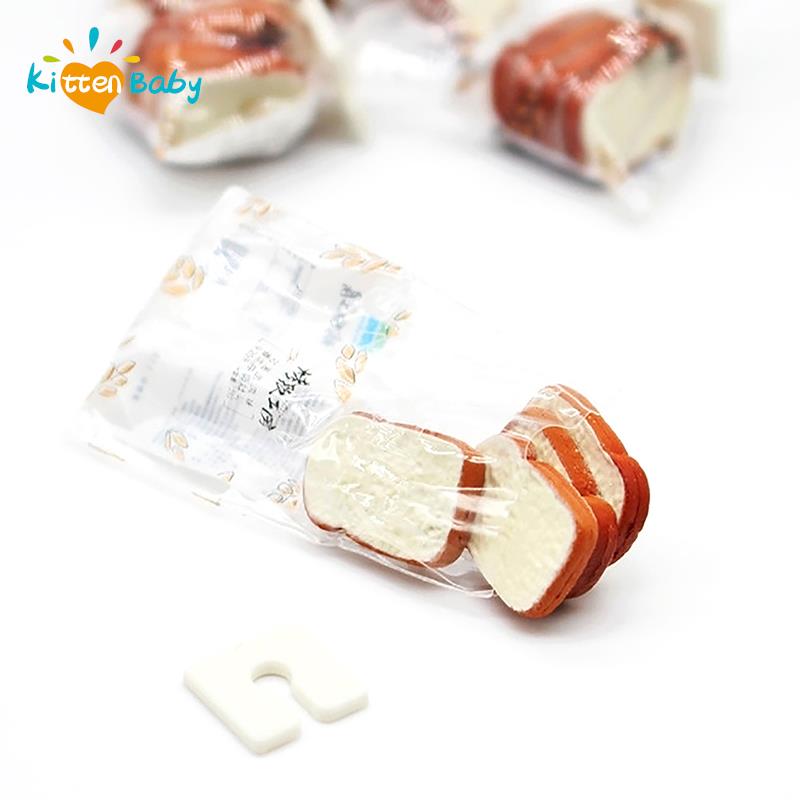 Kids Toys Kitchen - บ้านตุ๊กตา1:12ขนมปังปิ้งขนาดเล็กสุดสร้างสรรค์ใหม่1ถุงโมเดลอาหารสำหรับเด็กแต่งบ้านตุ๊กตาของเล่นแบบสมมติ