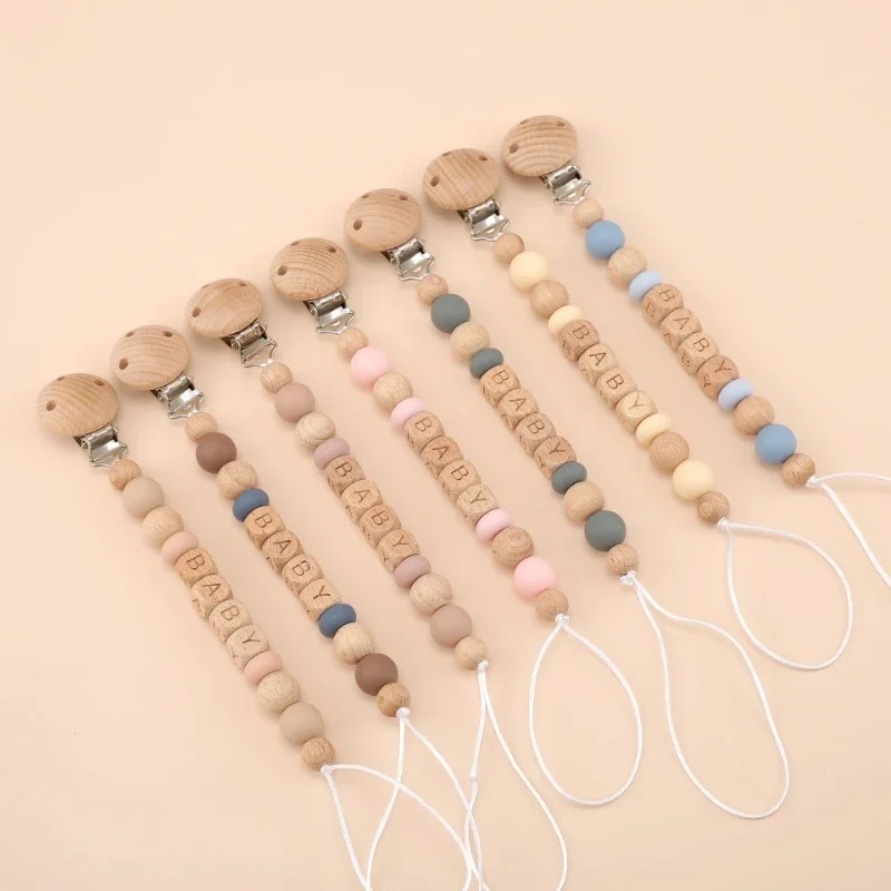 Kids Toys New Born - Baby Pacifier คลิปส่วนบุคคลชื่อ Teethers ของเล่น Dummy