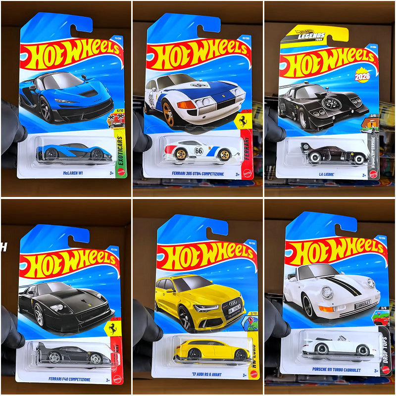 Mattel Toy Hot Wheels - รถของเล่นฮอตวีลส์ รุ่นใหม่ ของแท้จากแมทเทล 2026C ชุดรถแข่ง ไดแคสต์
