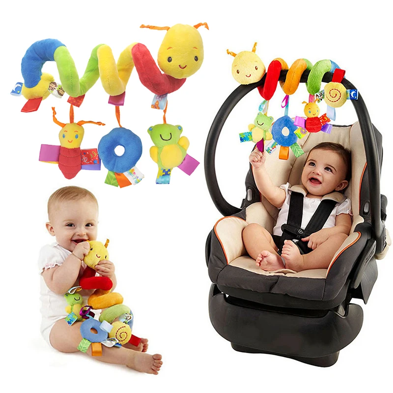 Kids Toys New Born - ของเล่นแขวนเปลเด็ก ของเล่นเขย่ามือ ของเล่นติดเบาะรถยนต์ โมบายนุ่มๆ ของเล่นติดรถเข็นเด็ก ของเล่นติดเปลเด็ก