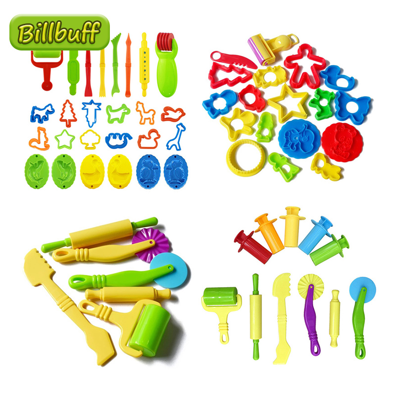 Slime Making Kit - ขายร้อน DIY Slime เล่นแป้งเครื่องมืออุปกรณ์เสริม Plasticine แม่พิมพ์การสร้างแบบจําลองชุดดินเมือกพลาสติกชุดเครื่องตัดแม่พิมพ์ของเล่นสําหรับเด็ก