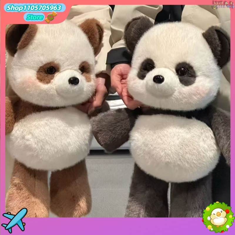 Kids Toys Resale - ตุ๊กตาแพนด้าการ์ตูนน่ารัก ตุ๊กตาผ้ากำมะหยี่นุ่มนิ่ม ของเล่นตุ๊กตาแพนด้าน่ารัก ของขวัญวันเกิดสำหรับเด็กผู้หญิงและผู้หญิง ตกแต่งบ้าน