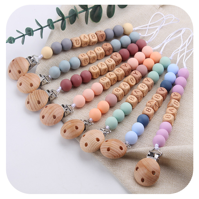 Kids Toys New Born - ใหม่ Baby Pacifier คลิปส่วนบุคคลชื่อ Teethers ของเล่น