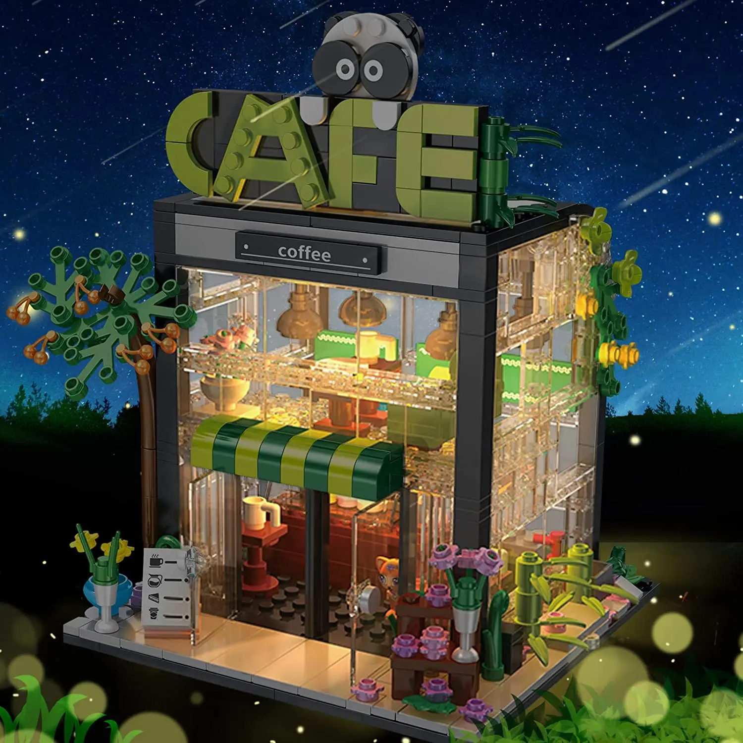 ตัวต่อบล็อกสร้างสรรค์ร้านดอกไม - Kids Toys In Store บทวิจารณ์และราคา