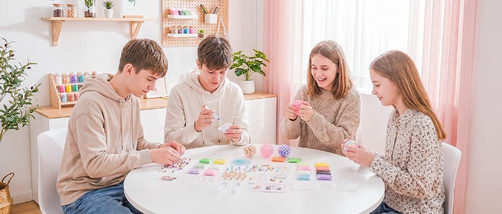 ชุดทำลูกบอลบีบคลายเครียด DIY ข - Slime Making Kit บทวิจารณ์และราคา