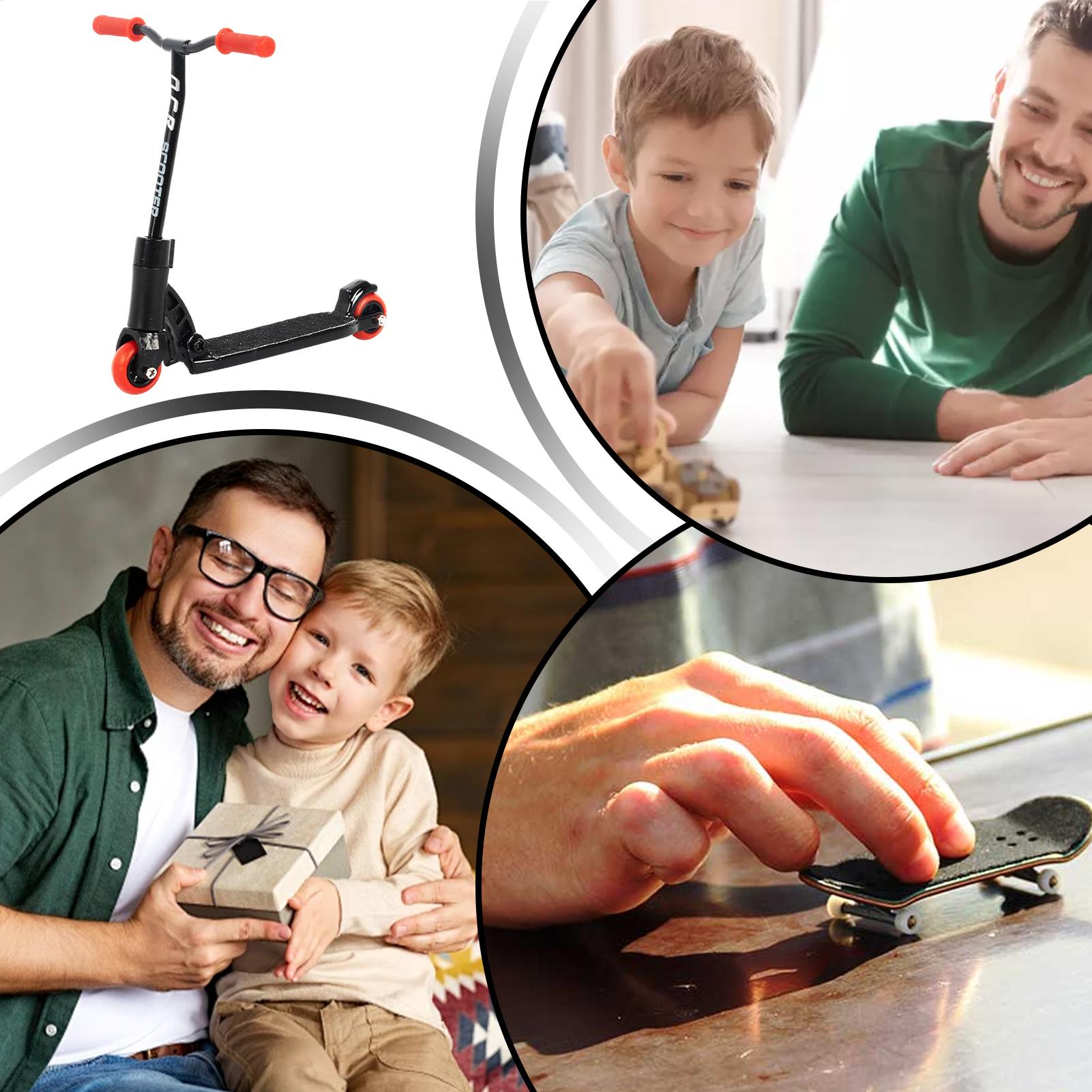 สกู๊ตเตอร์นิ้วมือแบบพับได้ ของ - Kids Toys Scooter บทวิจารณ์และราคา
