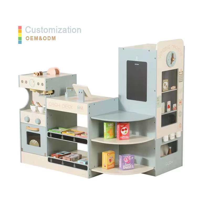 ชุดของเล่นร้านขายของชำไม้สำหรั - Kids Toys In Store บทวิจารณ์และราคา