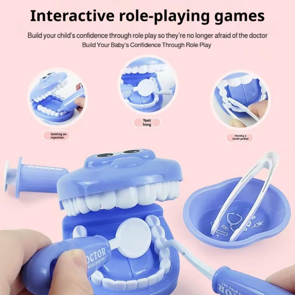 ชุดของเล่นหมอฟันสำหรับเด็ก ชุด - Kids Toys Doctor Set บทวิจารณ์และราคา