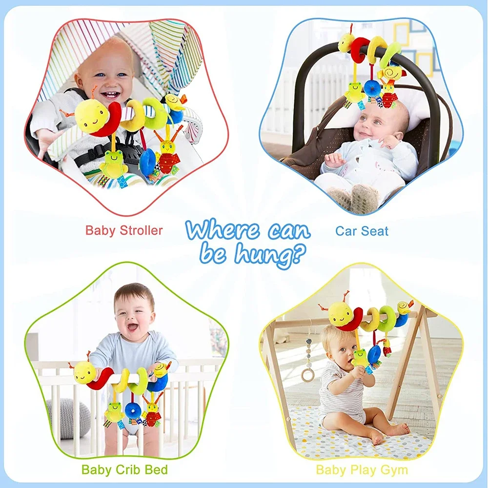 เกลียวรถเข็นเด็กของเล่นทารกแรก - Kids Toys New Born บทวิจารณ์และราคา