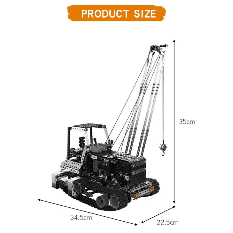 รถเครนโลหะประกอบเอง บังคับวิทย - Kids Toys Remote Car บทวิจารณ์และราคา