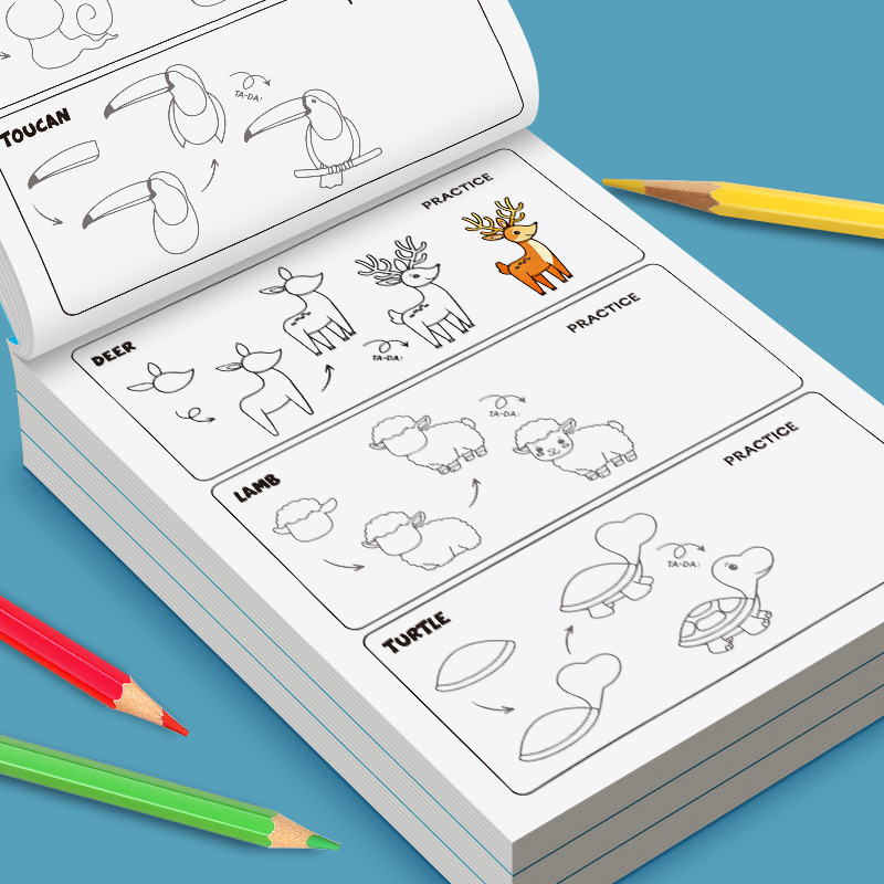 หนังสือสอนวาดภาพทีละขั้นตอนสำห - Kids Toys Drawing Easy บทวิจารณ์และราคา