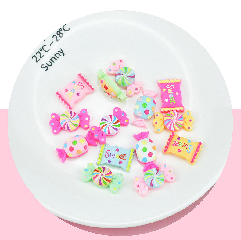 10PCS Slime Charms Candy หวานน - Slime Making Kit บทวิจารณ์และราคา
