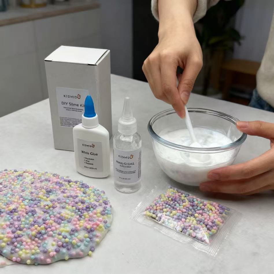 KIDMIDO - ชุดทำสไลม์ DIY ประกอ - Slime Making Kit บทวิจารณ์และราคา