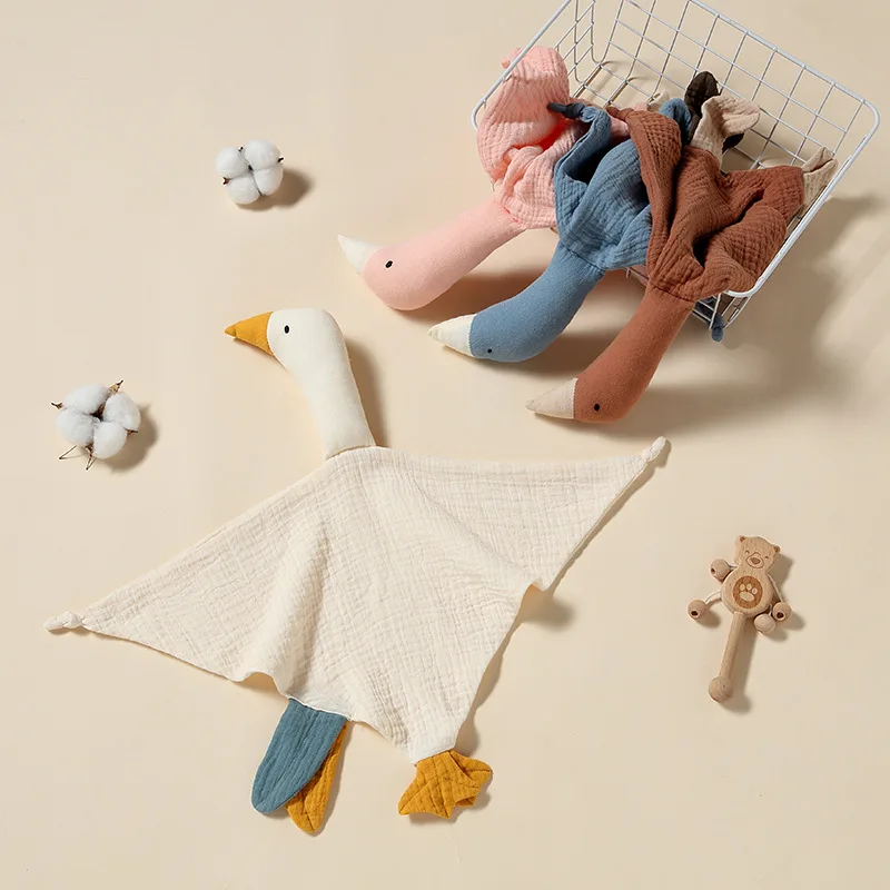 ผ้านวมผ้าฝ้ายสำหรับเด็กรูปหงส์ - Kids Toys New Born บทวิจารณ์และราคา