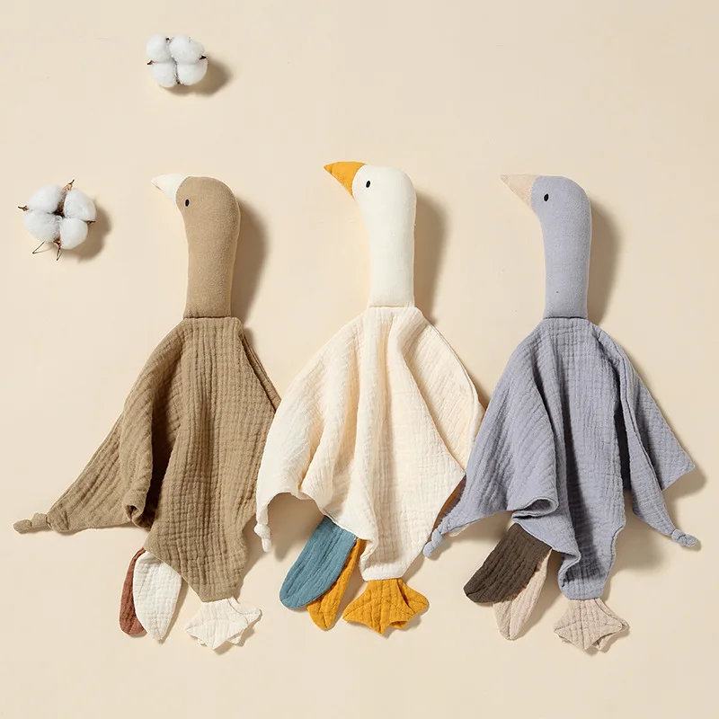 ผ้านวมผ้าฝ้ายสำหรับเด็กรูปหงส์ - Kids Toys New Born บทวิจารณ์และราคา