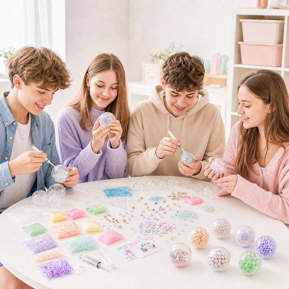 ชุดทำลูกบอลบีบคลายเครียด DIY ข - Slime Making Kit บทวิจารณ์และราคา