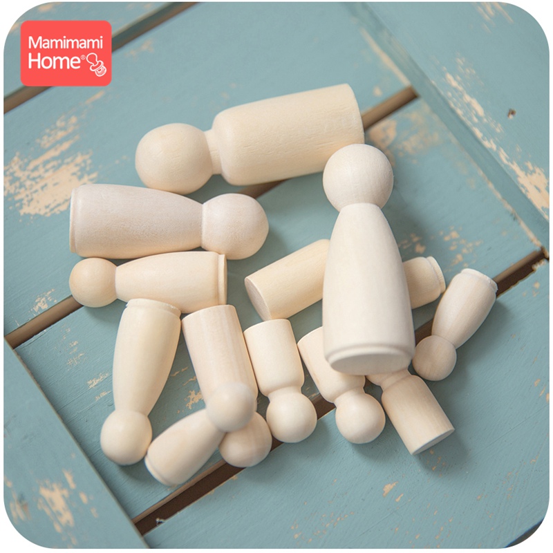 10ชิ้น55มม.Peg ตุ๊กตาผู้ชายและ - Kids Toys Logo บทวิจารณ์และราคา