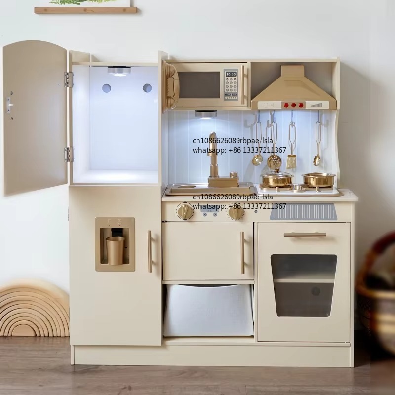 ชุดครัวไม้เสริมพัฒนาการสำหรับเ - Kids Toys Kitchen บทวิจารณ์และราคา