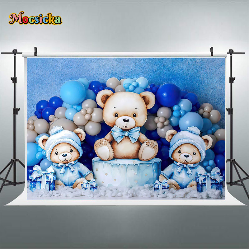 ลูกโป่งสีฟ้าพื้นหลังสำหรับถ่าย - Toys Background For Kids บทวิจารณ์และราคา