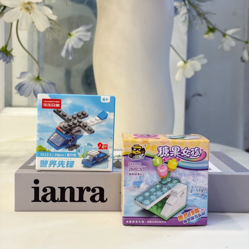 ชุดตัวต่อเฮลิคอปเตอร์ตำรวจ 2-i - Kids Toys Set บทวิจารณ์และราคา