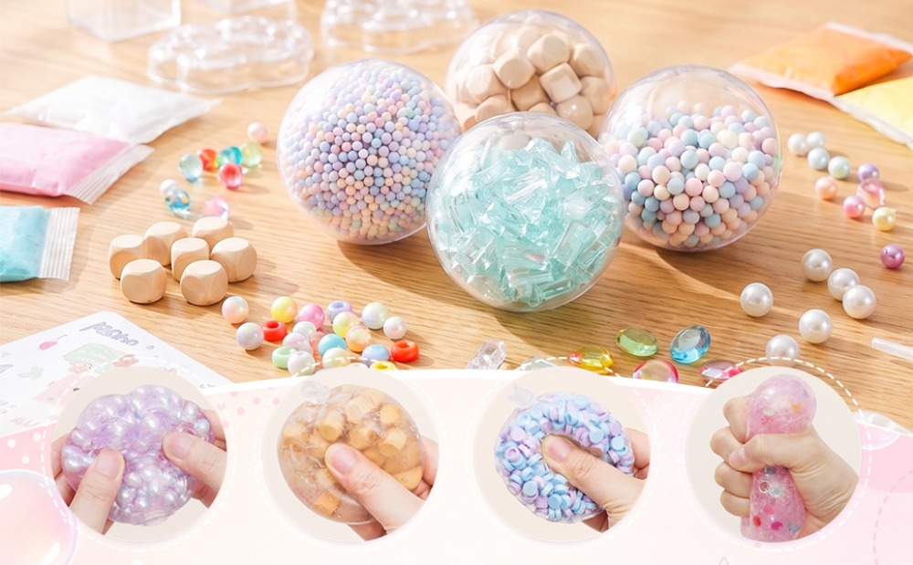 ชุดทำลูกบอลบีบคลายเครียด DIY ข - Slime Making Kit บทวิจารณ์และราคา