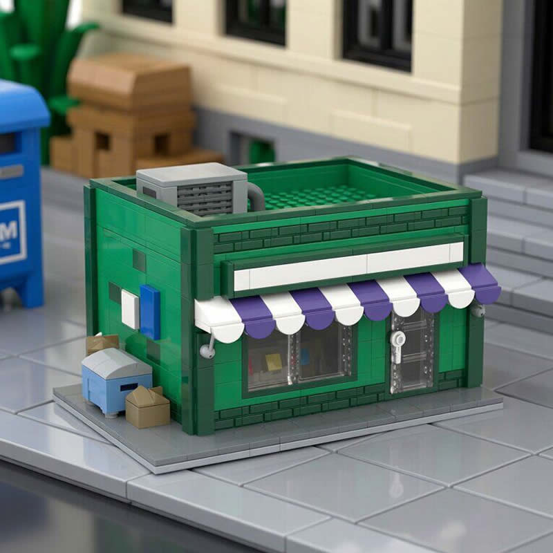 ตัวต่อ MOC ร้านค้าขนาดเล็กแบบโ - Kids Toys In Store บทวิจารณ์และราคา
