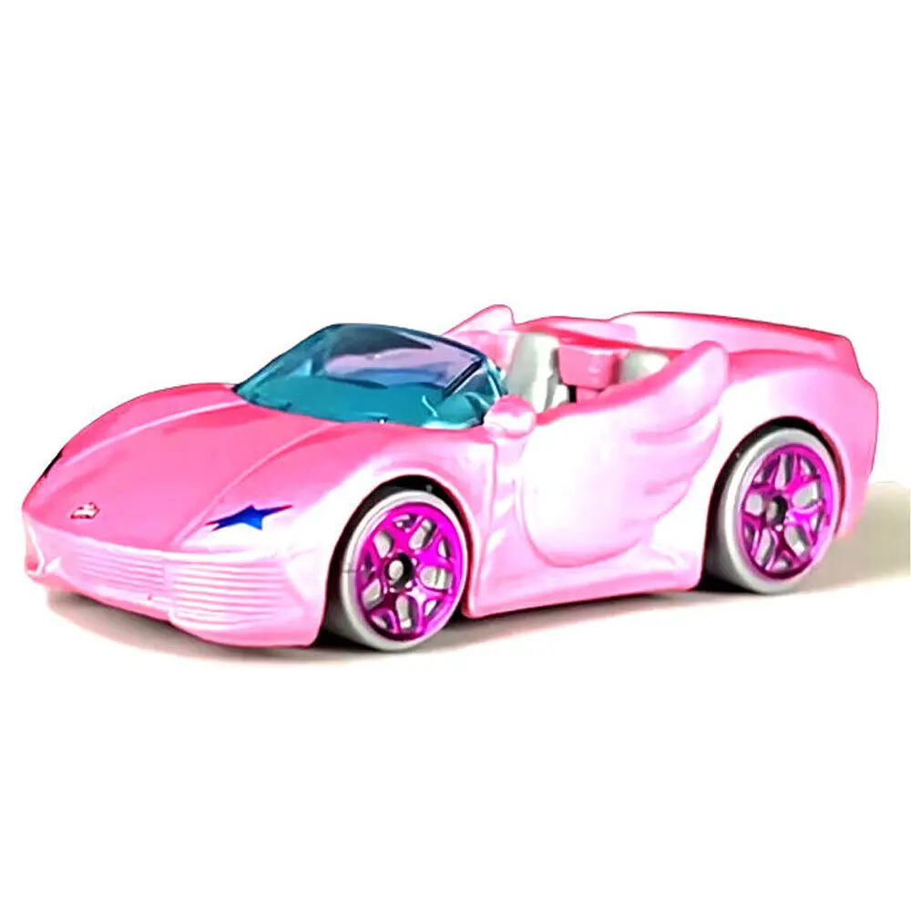 ล้อร้อนสีชมพูตุ๊กตาบาร์บี้พิเศ - Mattel Toy Hot Wheels บทวิจารณ์และราคา