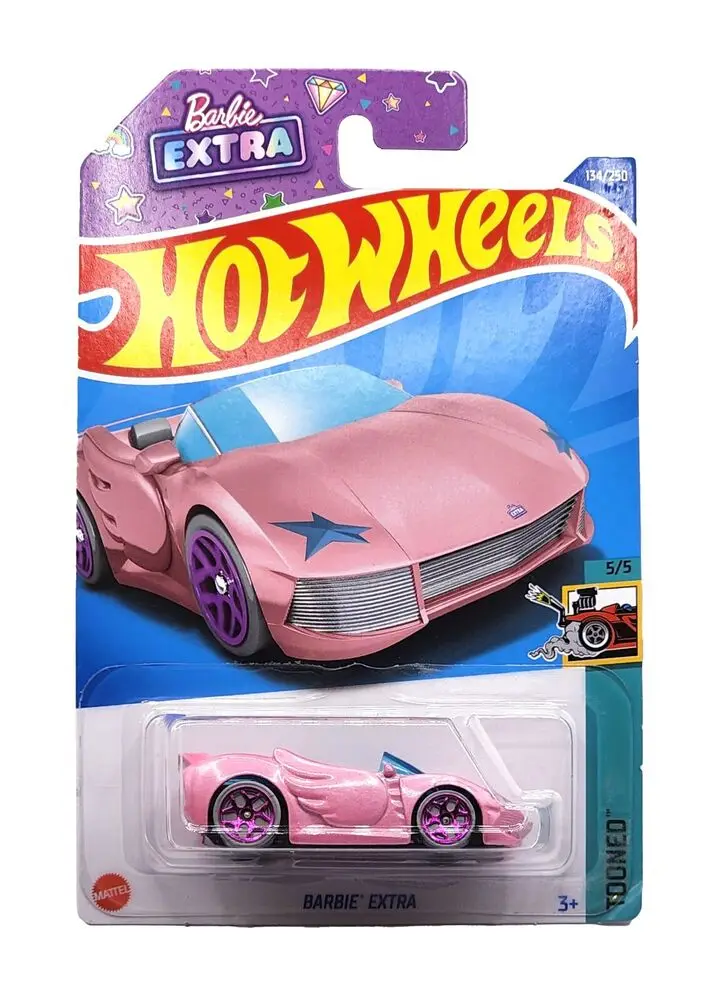 ล้อร้อนสีชมพูตุ๊กตาบาร์บี้พิเศ - Mattel Toy Hot Wheels บทวิจารณ์และราคา