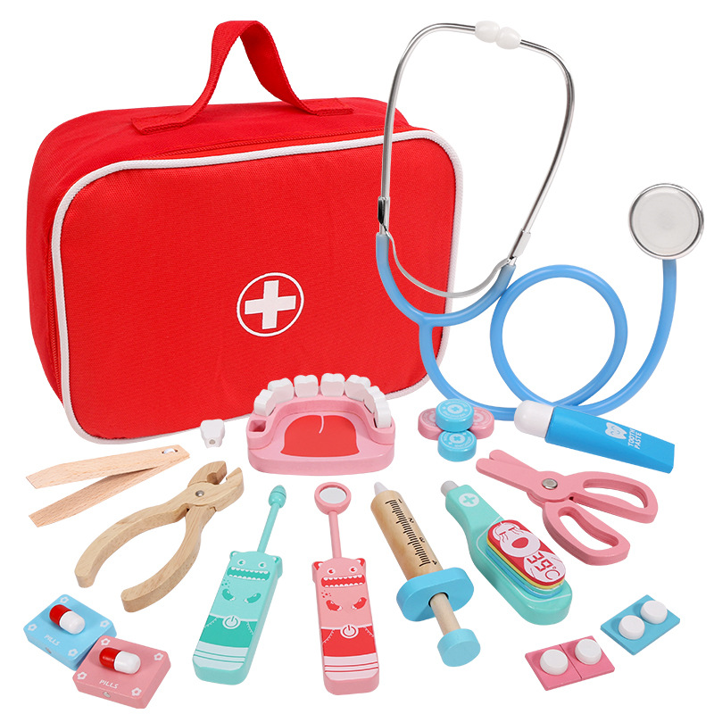 ชุดฝึกสวมบทบาททางการแพทย์สำหรั - Kids Toys Doctor Set บทวิจารณ์และราคา