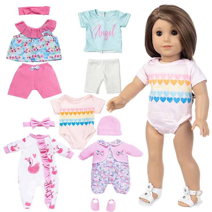 เสื้อผ้าตุ๊กตาสำหรับตุ๊กตารีบอ - Kids Toys New Born บทวิจารณ์และราคา