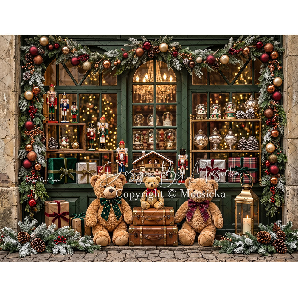 ฉากหลังถ่ายภาพร้านของขวัญคริสต - Toys Background For Kids บทวิจารณ์และราคา