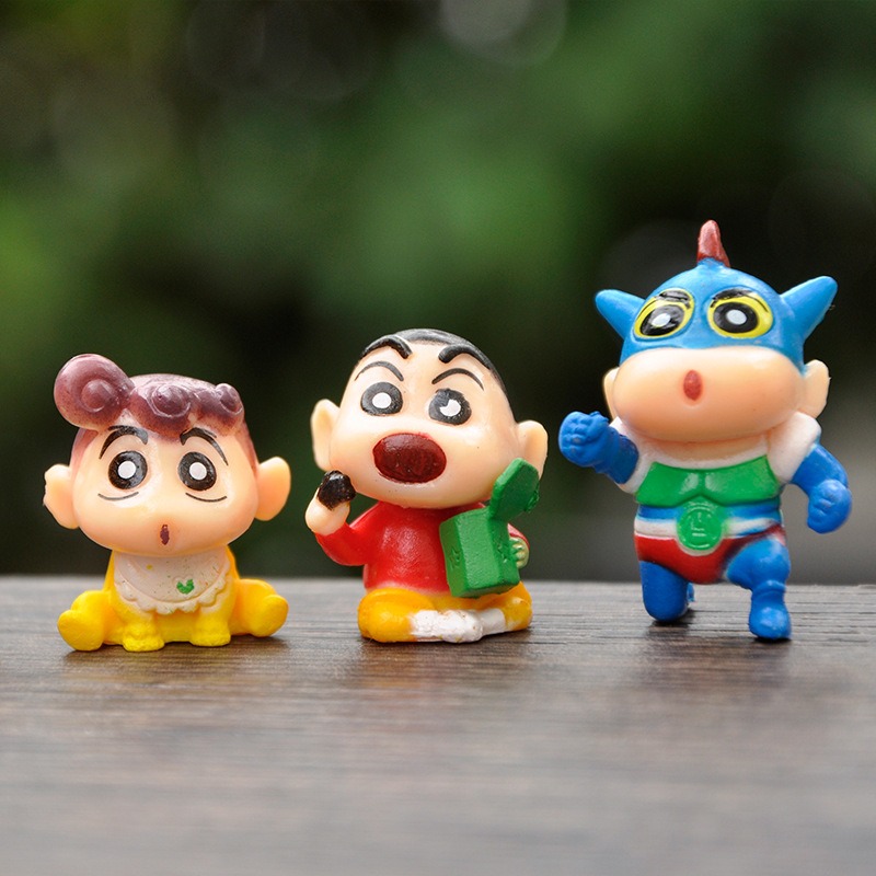 โมเดลสะสมการ์ตูนชินจังไซย่าสไต - Kids Toys Set บทวิจารณ์และราคา