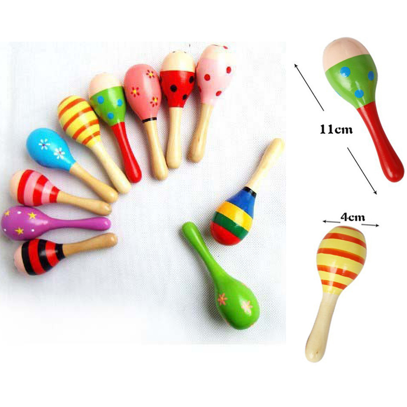 2pcs ไม้ที่มีสีสันขนาดเล็ก Rat - Kids Toys New Born บทวิจารณ์และราคา