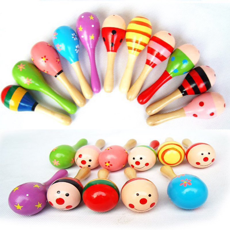 2pcs ไม้ที่มีสีสันขนาดเล็ก Rat - Kids Toys New Born บทวิจารณ์และราคา