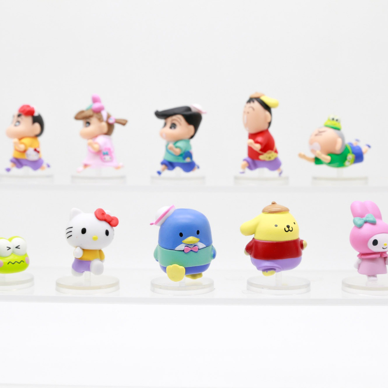 RE-MENT 10 ชิ้น/เซ็ต Crayon Sh - Kids Toys Set บทวิจารณ์และราคา