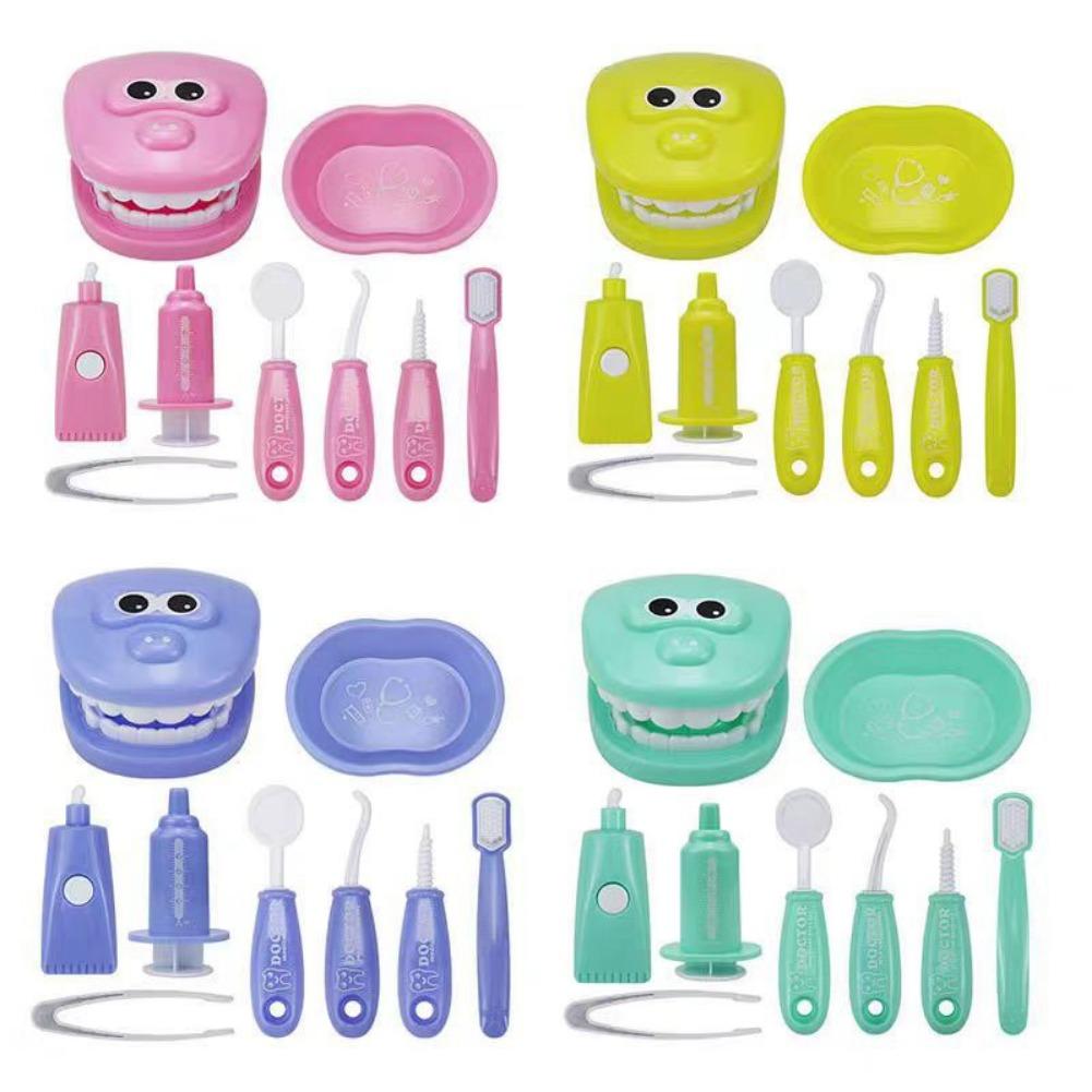 ชุดของเล่นจำลองหมอฟัน 9 ชิ้น ช - Kids Toys Doctor Set บทวิจารณ์และราคา