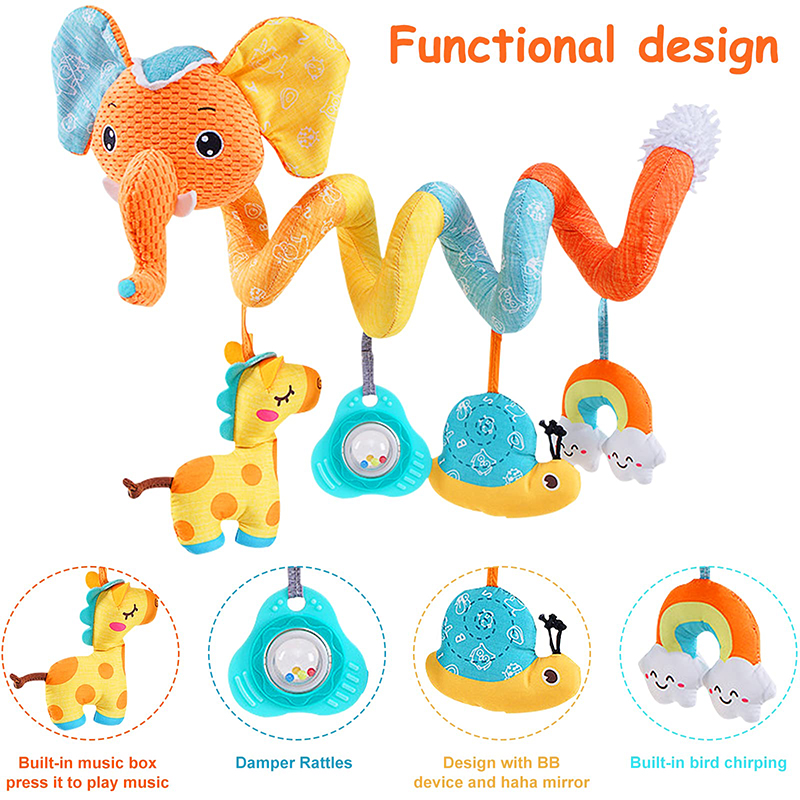 รถที่นั่งของเล่นเด็กทารกสีช้าง - Kids Toys New Born บทวิจารณ์และราคา