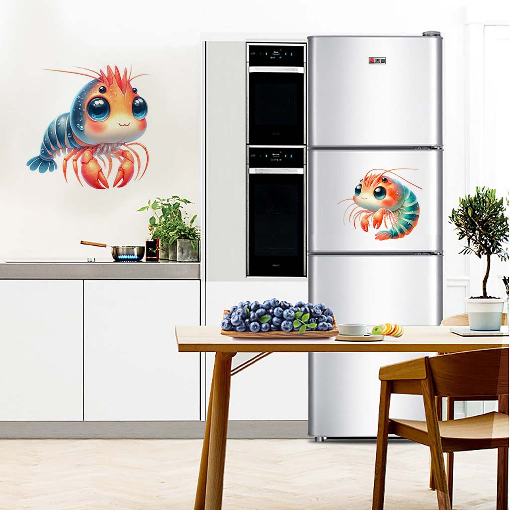 สติ๊กเกอร์รูปกุ้งน่ารักสำหรับต - Kids Toys Kitchen บทวิจารณ์และราคา