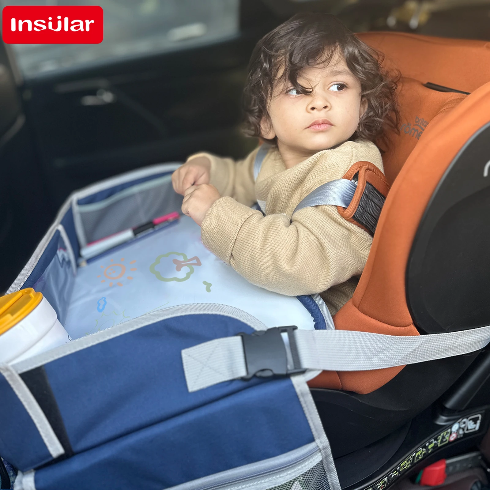 INSULAR ถาดเดินทางสำหรับเด็กแบ - Kids Toys Drawing Easy บทวิจารณ์และราคา